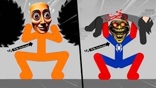 Best Falls | Stickman Dismounting compilation of funny moments #69
