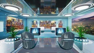 Office Meeting Room Server Modern Futuristic Sci-Fi Unreal Engine