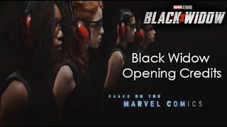 Black Widow -  Opening Credits (Чёрная Вдова - Вступительные титры)