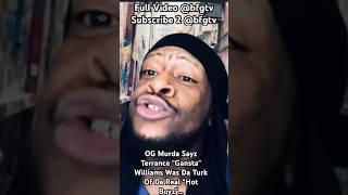 OG Murda Sayz Terrance “Gansta” Williams Was Da Turk Of Da Real “Hot Boyz”… #hotboys @bfgtv9991