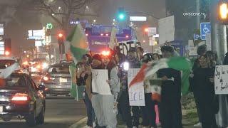 Hundreds Gather in Garden Grove in Protest of ICE