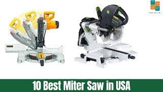 5 Best Miter Saw Brands Model 2020 Reviews