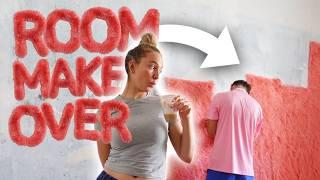 ich verwandel meine wand in ein haustier *room makeover in der neuen wohnung*| CARAMELLA