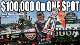 I WON $100,000 Fishing ONE SPOT! - Championship Round - 2022 MLF Stage 3 Smith Lake