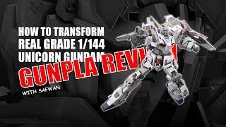 Gunpla Review: Unicorn Gundam RG Real Grade 1/144 - How to Transform