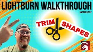 LightBurn Snip Tool Tutorial – How to Make Easy Custom Christmas Ornaments