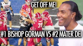 No. 1  Showdown Bishop Gorman vs Mater Dei Football The Game You CAN'T MISS!