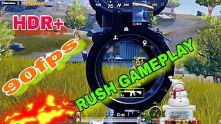 HDR+90 FPS FULL HEAVY RUSH GAMEPLAY IN XIAOMI 11T PUBGMOBILE#pubg