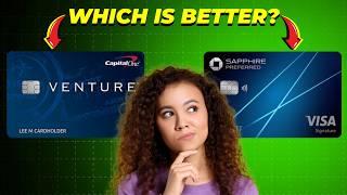 Capital One Venture Card vs Chase Sapphire Preferred | Which One Is Better?