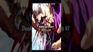 Metallica - Deadliest JoJo Stands ( Part 1 ) #shorts #jojo #fyp #anime