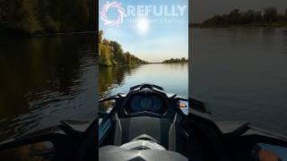 Sea-doo Brp Rxp 300 stage 1 top speed acceleration Refully #brp #seadoolife #brpseadoo