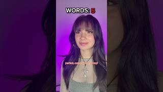 #pov how many WORDS did i get?!… #skit #shorts