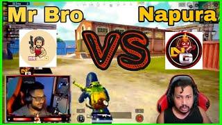 Mr Bro vs Napura Gaming | Same Lobby Fight | Erangel Georgopol