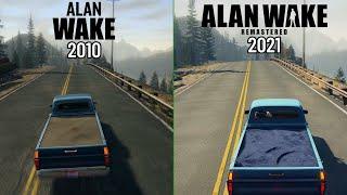 Alan Wake vs Alan Wake Remastered | Direct Comparison  Attention to Details & Graphics [PC, 4K]