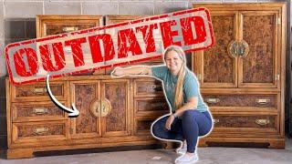 Updating Old Furniture On A Budget | Bedroom Furniture Set Makeover