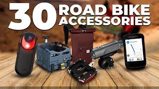 30 ESSENTIAL ROAD BIKE ACCESSORIES