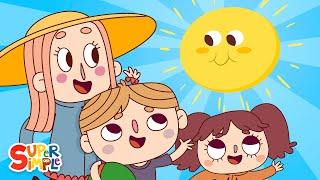 Mr. Golden Sun ️ | Kids Songs | Super Simple Songs