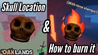 How to get the skull and burn it! V.1.60.1(OAKLANDS)