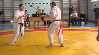 2013 - Białoruś - Zawody w Dziatłowie - Białostocki Klub Karate Kyokushin KANKU - Dariusz Cacko - 1