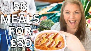 56 Meals for £30 | Cheap Meal Ideas | Asda Grocery Shop