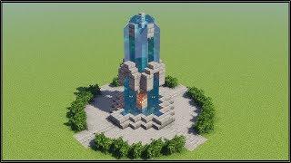 Minecraft: How to Build a Fountain #3