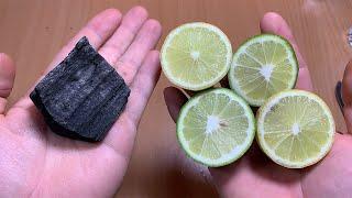 Just mix LEMON in CHARCOAL and you no longer need to spend money at the market!