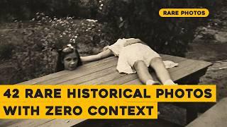 Rare Historical Photos With Zero Context and Maximum Chaos