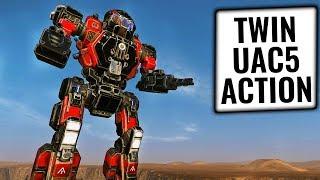 UAC5 DOUBLE TROUBLE!- Enforcer Build - German Mechgineering #97 - Mechwarrior Online 2019 MWO