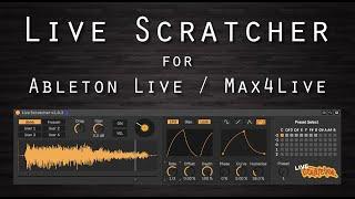 Live Scratcher for Ableton Live / Max for Live