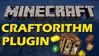 Custom crafting recipes in Minecraft with Craftorithm Plugin