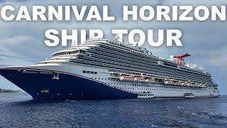 Carnival Horizon SHIP TOUR 2024 | Deck-by-Deck |