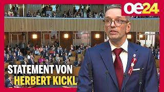 Nationalrat: Herbert Kickl - "Es hat sich viel geändert"