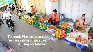 Day 13 Lockdown in Phnom Penh | Biking to Tomnub Market & Camko City