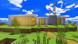 Minecraft: How To Build A Modern Survival House Tutorial.