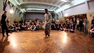 Explosion Battle 5 Hip-hop 1x1 male   Tim Man (win) vs Sam