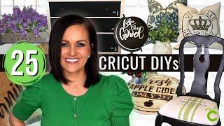 25 MIND BLOWING DIY Projects You Can Make w/ a CRICUT!