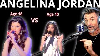 SAME SONG 8 YEARS LATER! ‘Feelin Good’-Cover by Angelina Jordan PRO VOCAL COACH REACTS