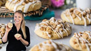 Coffee Cake in a Soft, Cinnamon Rippled Cookie