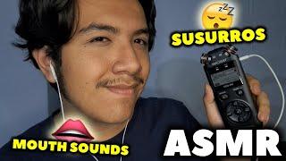 ASMR RANDOM con la TASCAM para RELAJARTE y DORMIR (HAND SOUNDS, MOUTH SOUNDS)| ASMR en Español