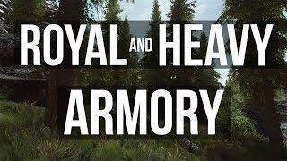 Skyrim SE Mods - Royal and Heavy Armory !!!