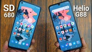 SD 680 vs Helio G88 - Speed and Performance Test | Realme 9i vs Infinix Note 11.