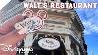 Walt's Restaurant - Tischbedienung Restaurant - Disneyland Paris - April 2022