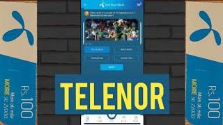 4 March 2025 Questions and Answers | My Telenor Today Questions | Telenor Questions Today Quiz