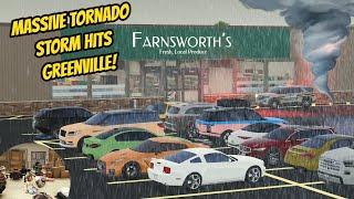 Greenville, Wisc Roblox l *MASSIVE* TORNADO Storm DESTROYS TOWN Update Roleplay
