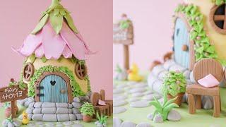 Cute Fairy House Cake  |  Creative Cake Decorating Ideas for Kids | 요정의 집 케이크 하우스케이크