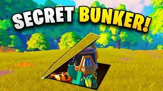 I Built a SECRET Bunker In LEGO Fortnite!
