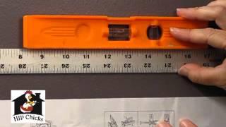 How to Install a Towel Bar - DIY HIP Chicks