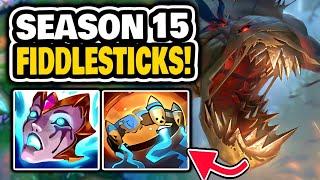 FIDDLESTICKS Jungle how to GET FED & CARRY!!
