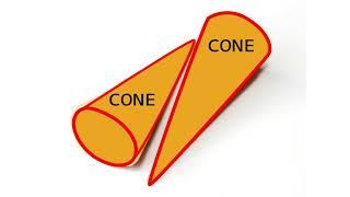 Learn 3D Shapes   CONE   Fun kindergarten lesson for kids