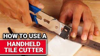 How To Use A Handheld Tile Cutter - Ace Hardware